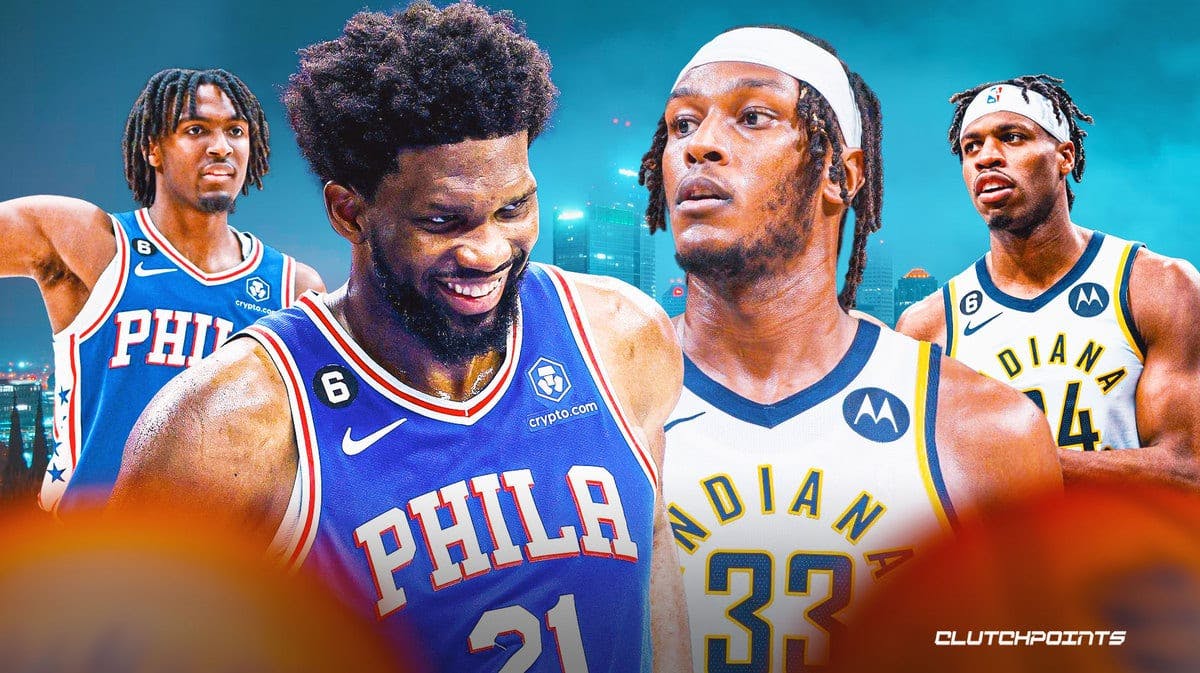 Sixers, Pacers, Joel Embiid, Myles Turner, Tyrese Maxey, Buddy Hield
