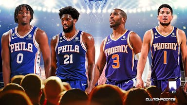 Sixers, Suns, Tyrese Maxey, Joel Embiid, Chris Paul, Devin Booker