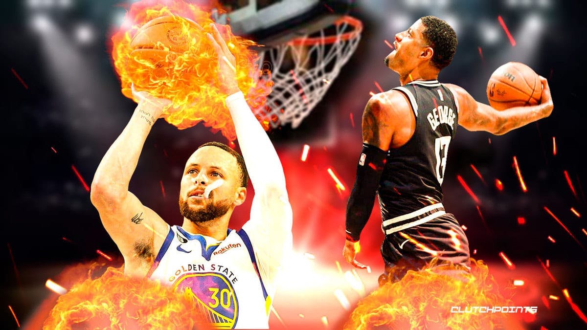 Stephen Curry, Paul George, Golden State Warriors, Los Angeles Clippers
