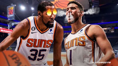 Devin Booker, Kevin Durant, Phoenix Suns, Kevin Durant injury