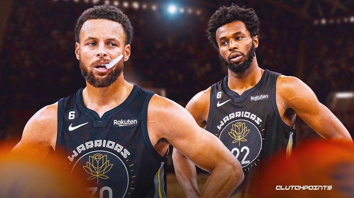 Stephen Steph Curry Warriors Andrew Wiggins