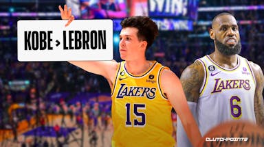 LeBron James Austin Reaves Lakers