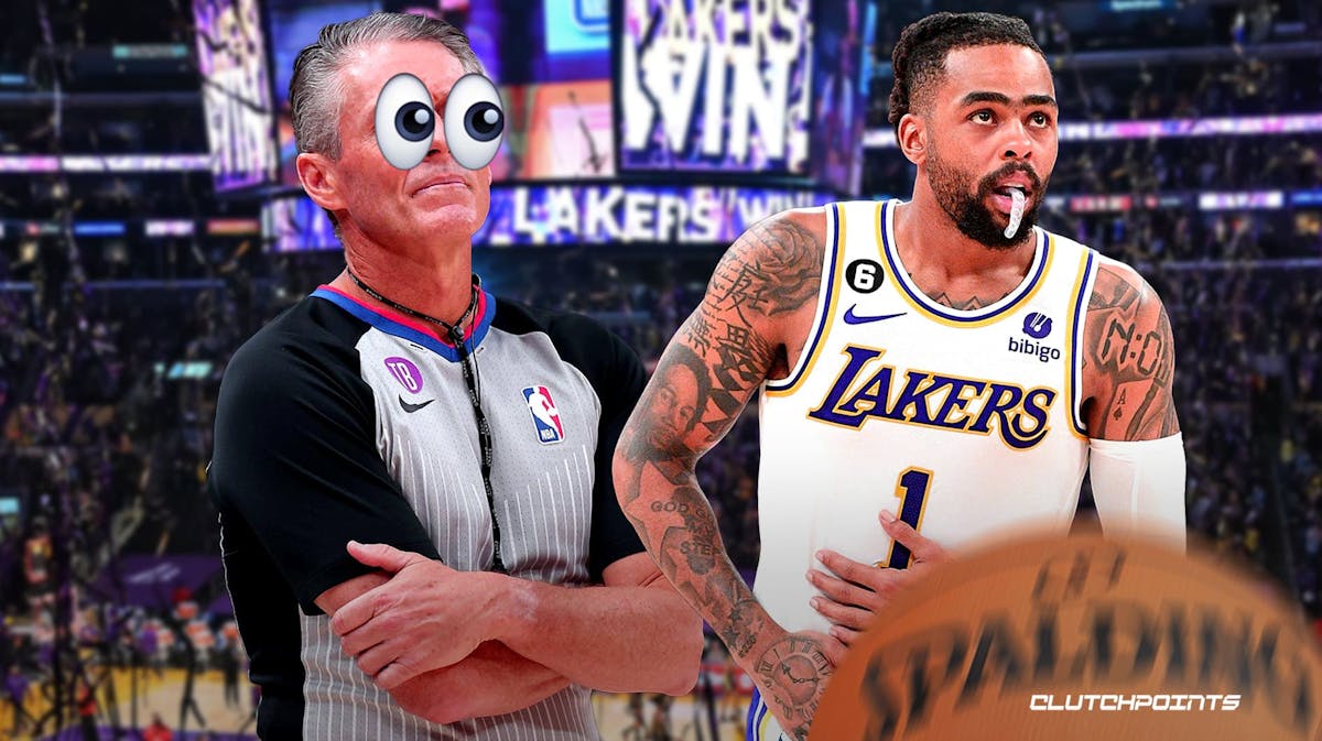 D'Angelo Russell, Scott Foster, Lakers