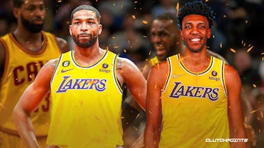 Lakers, Lakers roster, Tristan Thompson, Tony Bradley, LeBron James