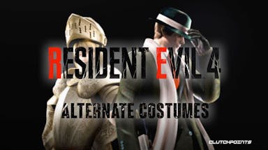 resident evil 4 alternate costumes, resident evil 4, leon alternate costume, ashley alternate costume, resident evil 4 guide