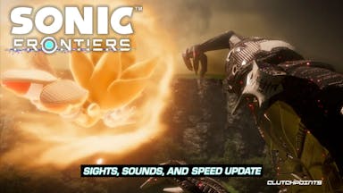 sonic frontiers update, sonic frontiers free update, sights sounds and speed update, sonic frontiers