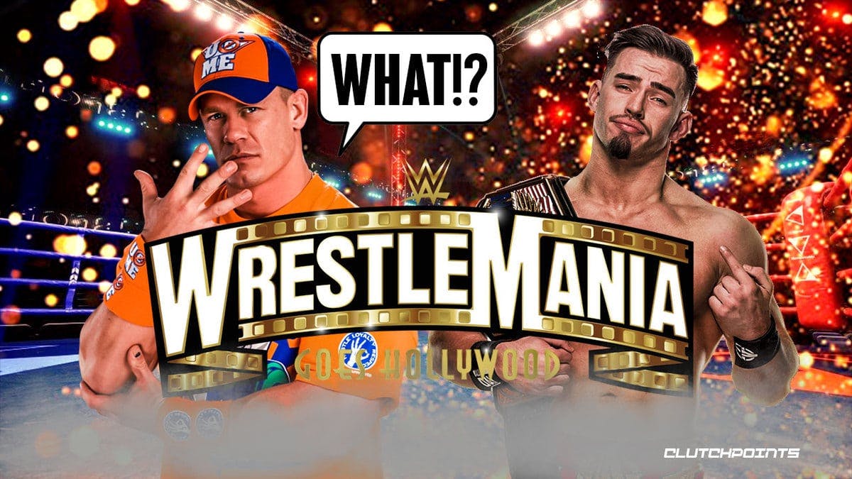 WWE, John Cena, Austin Theory, United States Championship, WrestleMania,
