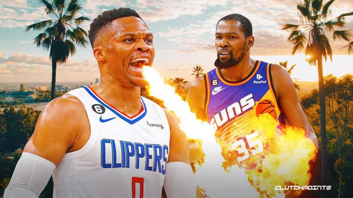 Clippers, Kevin Durant, Russell Westbrook