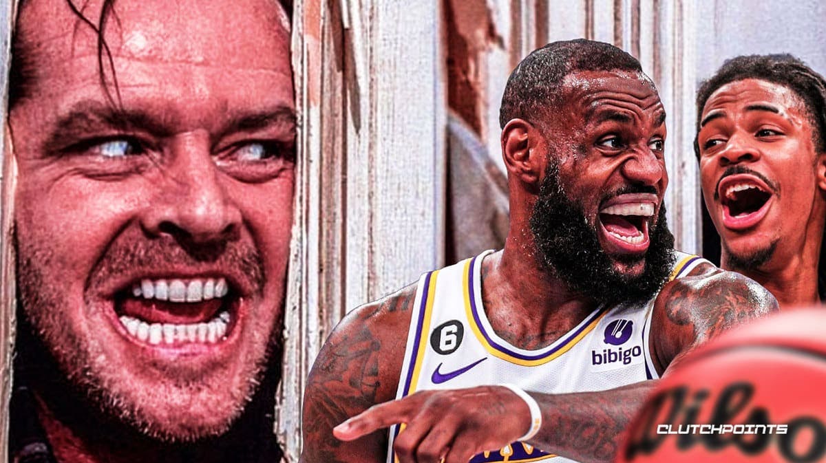 Lakers, Lebron ajmes, ja morant, Jack Nicholson