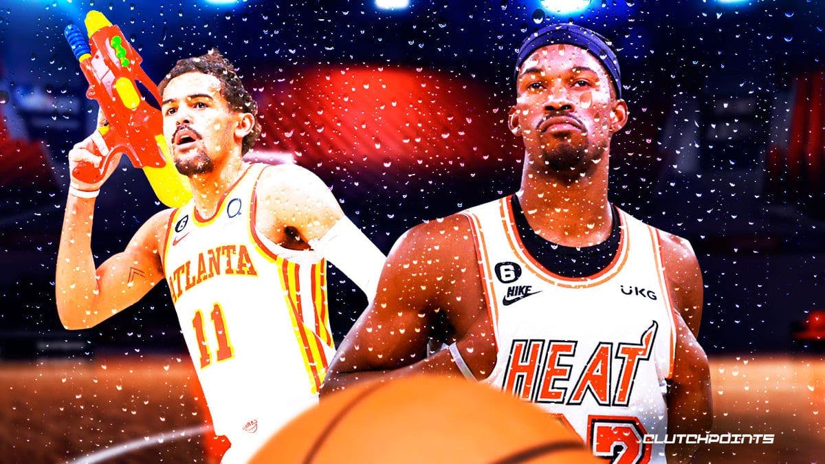 Jimmy Butler Trae Young Heat Hawks