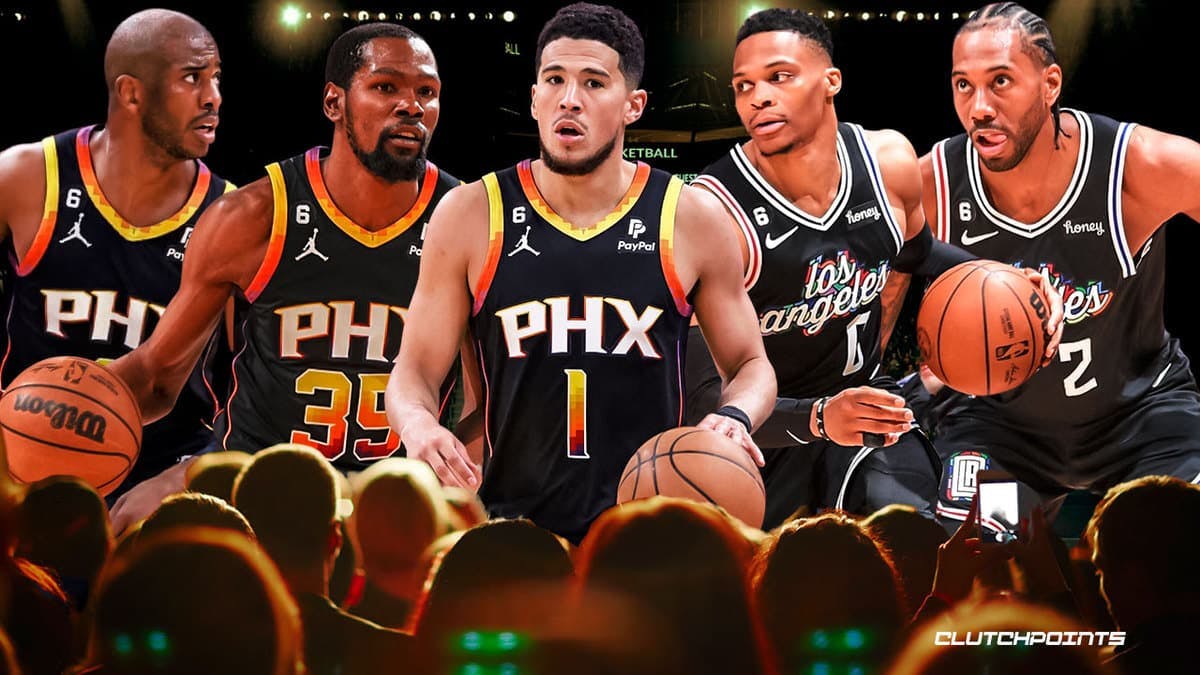 Kevin Durant, Chris Paul, Devin Booker, Kawhi Leonard, Russell Westbrook, Phoenix Suns, Los Angeles Clippers