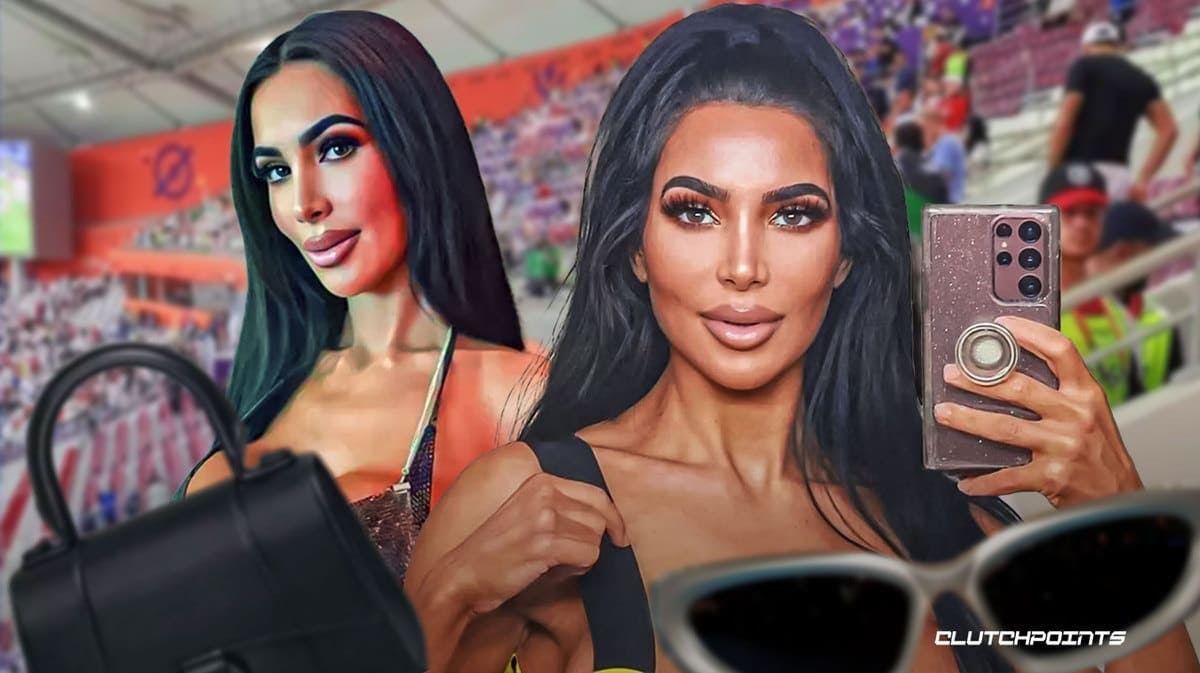 Kim Kardashian look-alike, Christina Ashten Gourkani