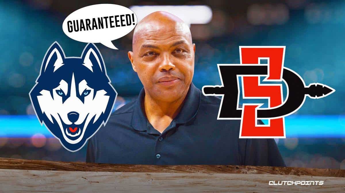Charles Barkley, March Madness, UConn Basketball, San Diego State Basketball