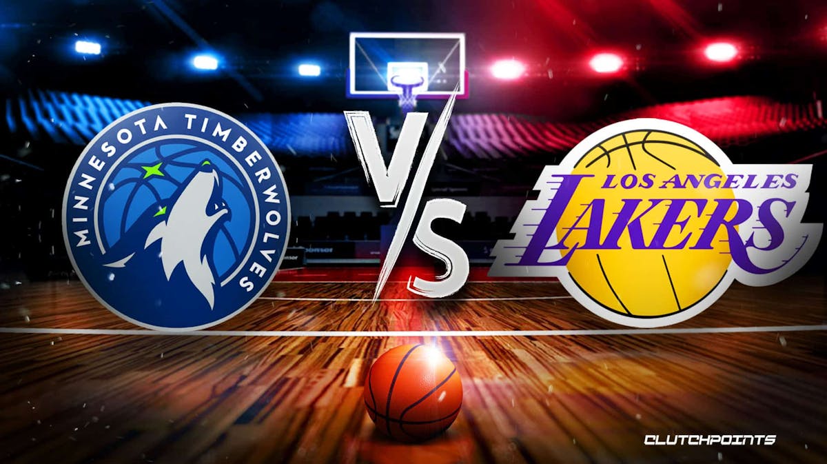 Timberwolves Lakers prediction