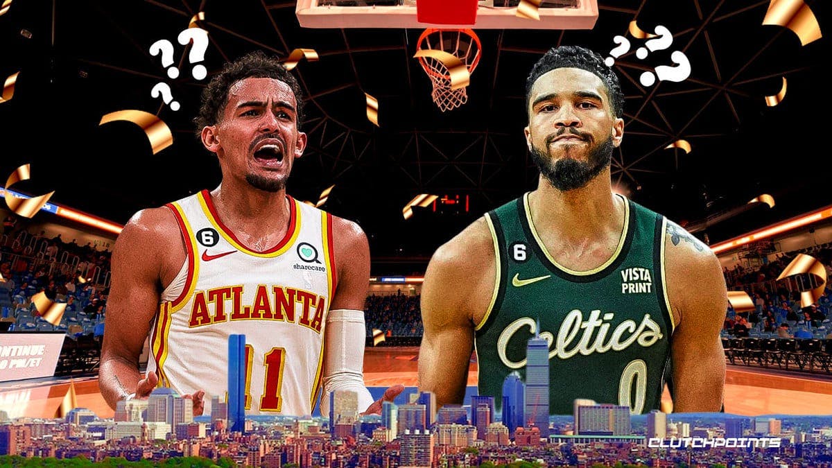 Hawks, Celtics, NBA Playoffs, Hawks confetti, Celtics confetti