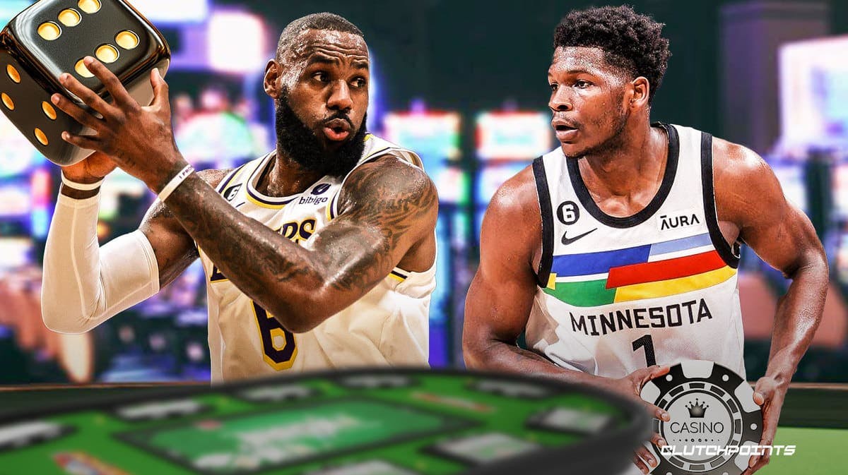 Timberwolves Lakers Play-In Prop Bets picks odds how to watch