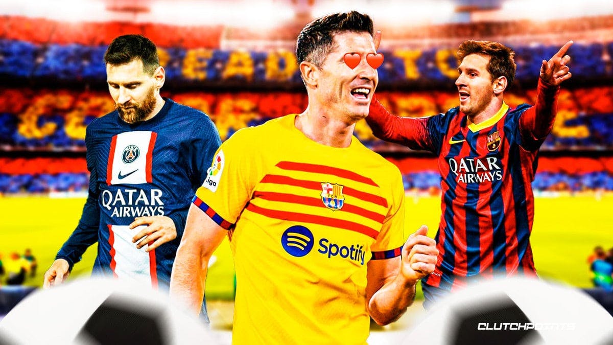 Robert Lewandowski, FC Barcelona, PSG, Lionel Messi