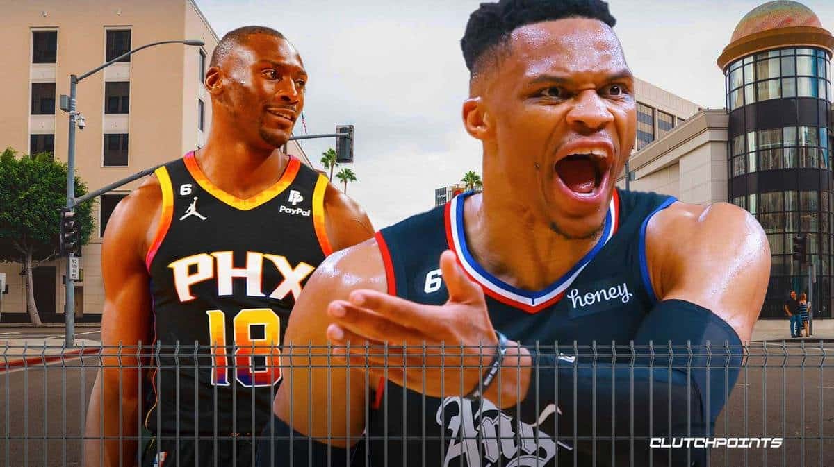 Russell Westbrook, Bismack Biyombo, Clippers, Suns