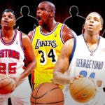Shaquille O'Neal, heaviest NBA players, NBA