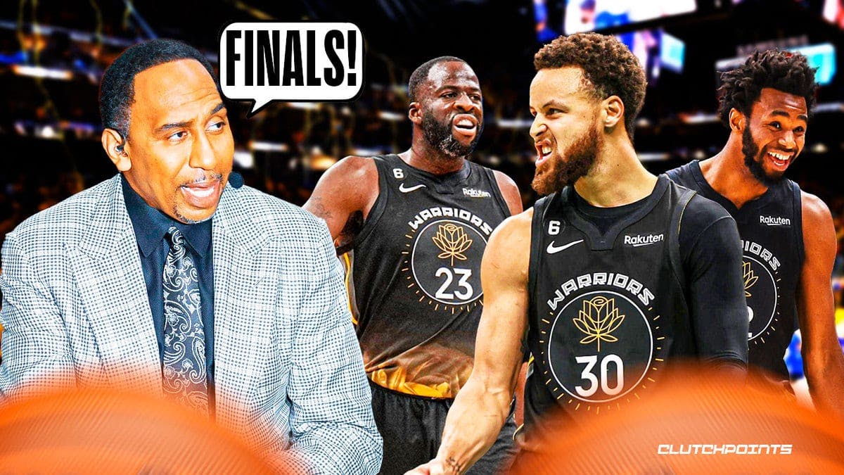 Stephen A Smith, Warriors, Steph Curry, Warriors NBA Finals, Andrew Wiggins