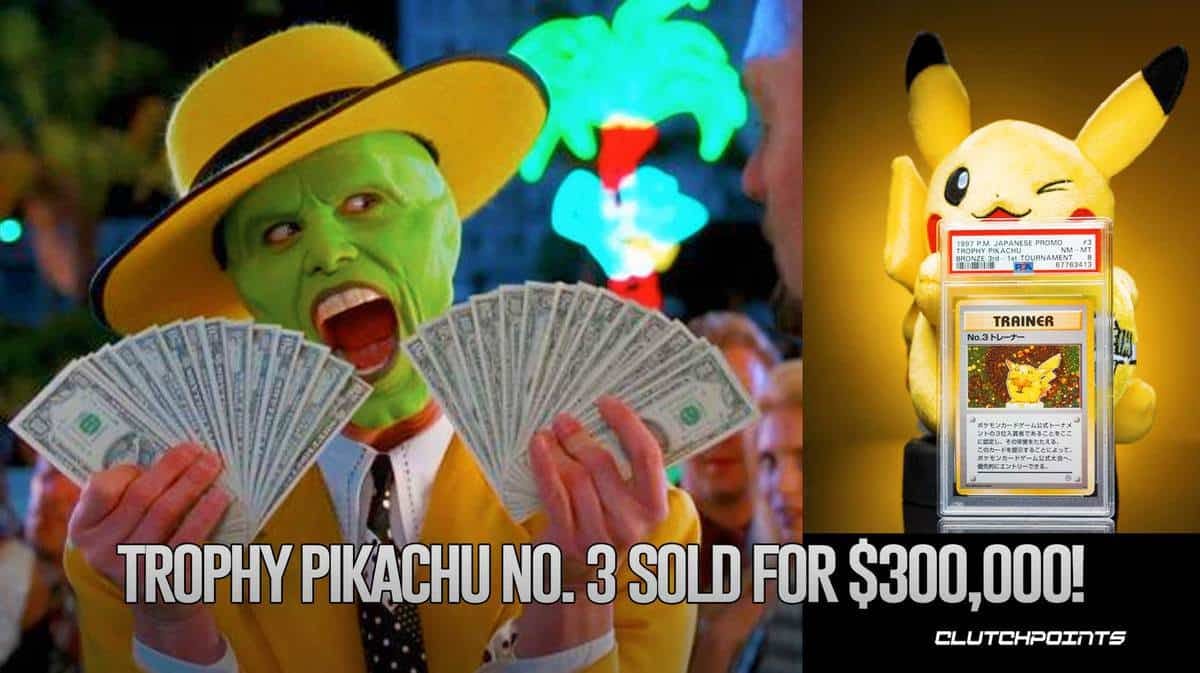Trophy Pikachu No 3 sold for $300k, Expensive Pokemon Cards, Pokemon Cards Collectors Item