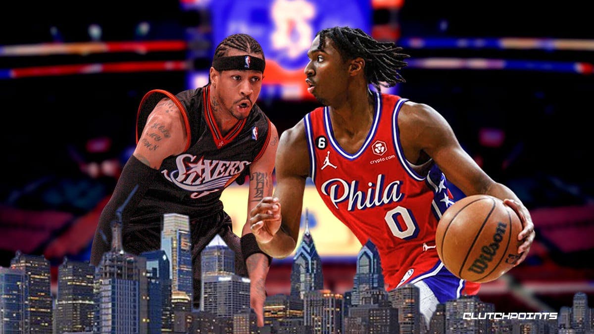 Tyrese Maxey, Sixers, Allen Iverson