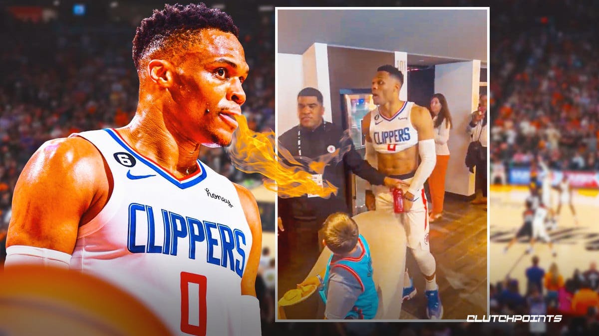 Russell Westbrook Clippers Suns fan
