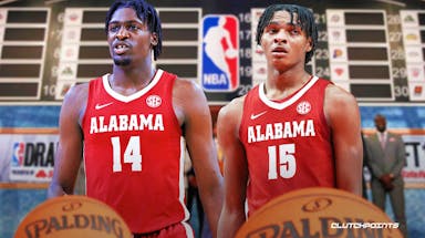 Noah Clowney, Charles Bediako, Alabama Basketball, NBA Draft