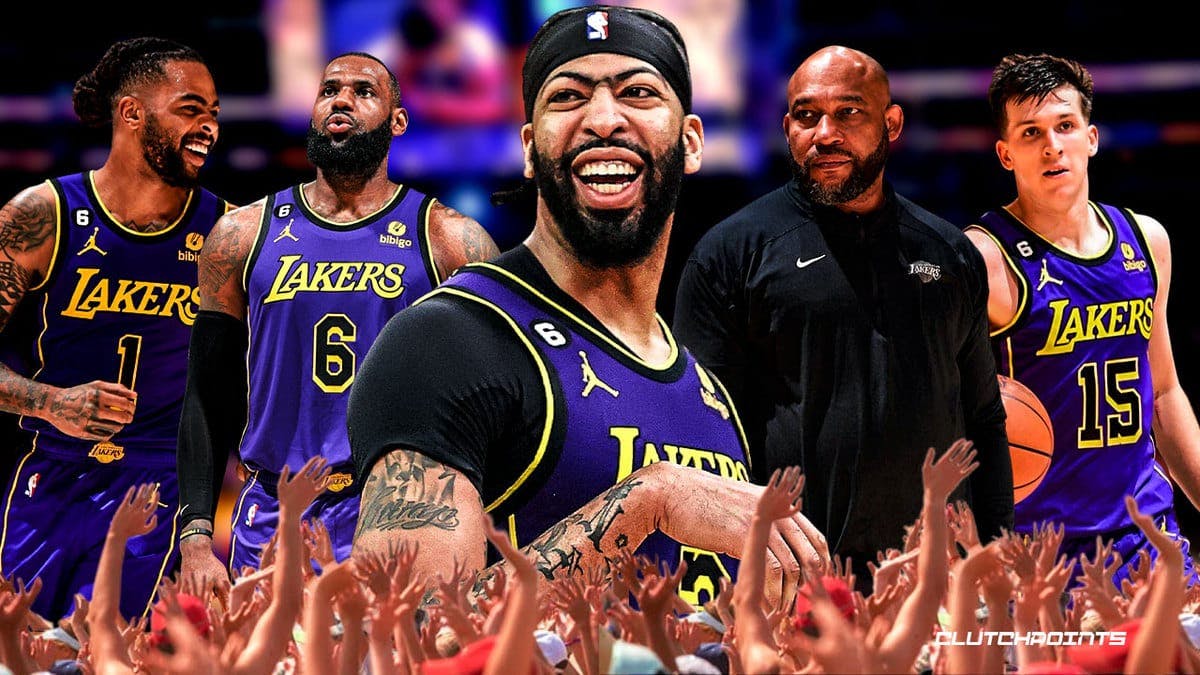 anthony davis lakers darvin ham lebron james austin reaves d'angelo russell