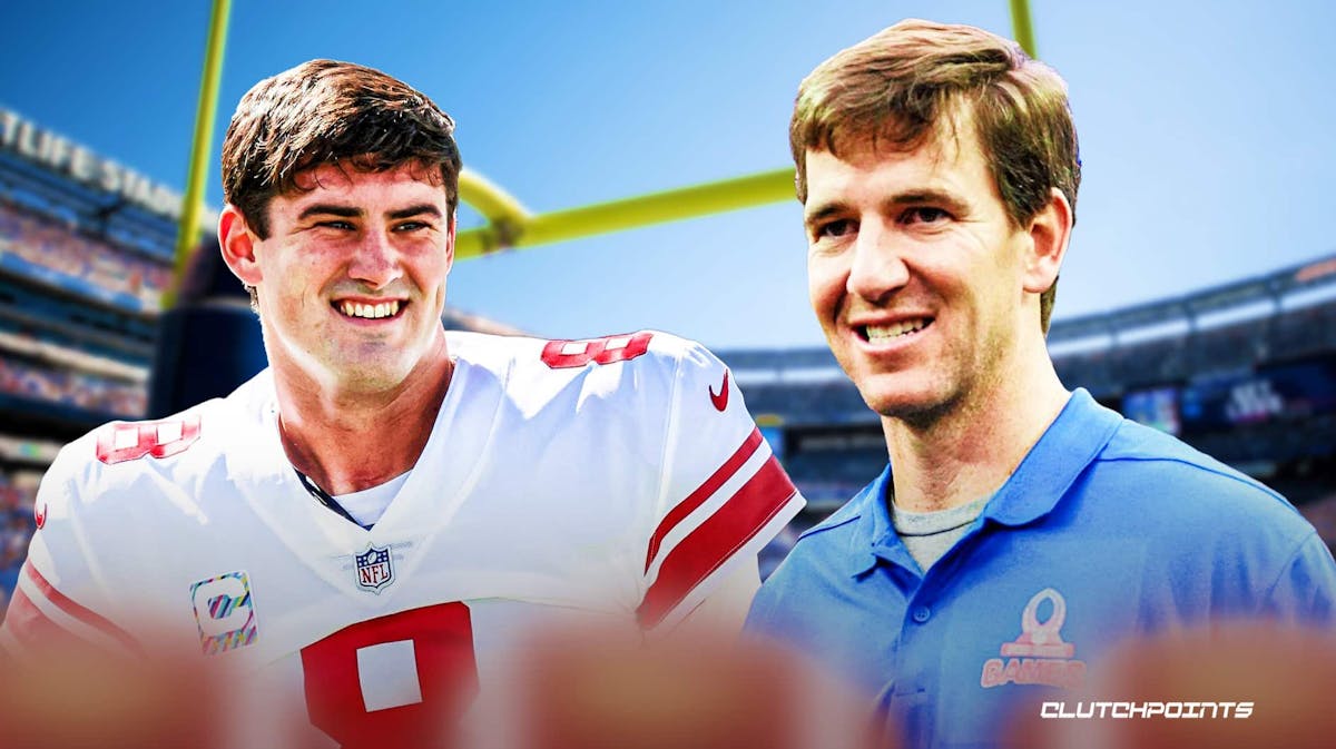 Daniel Jones, Eli Manning, New York Giants