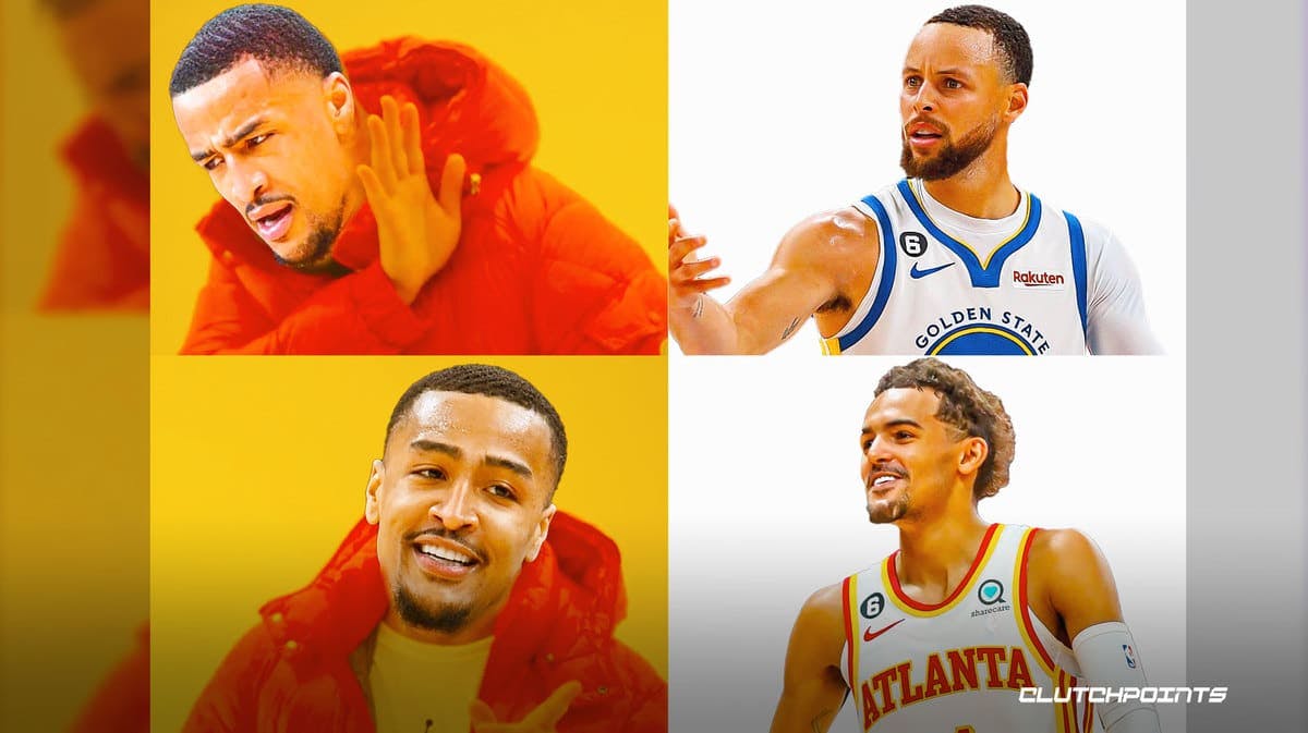 Hawks, John Collins, Stephen Curry, Trae Young