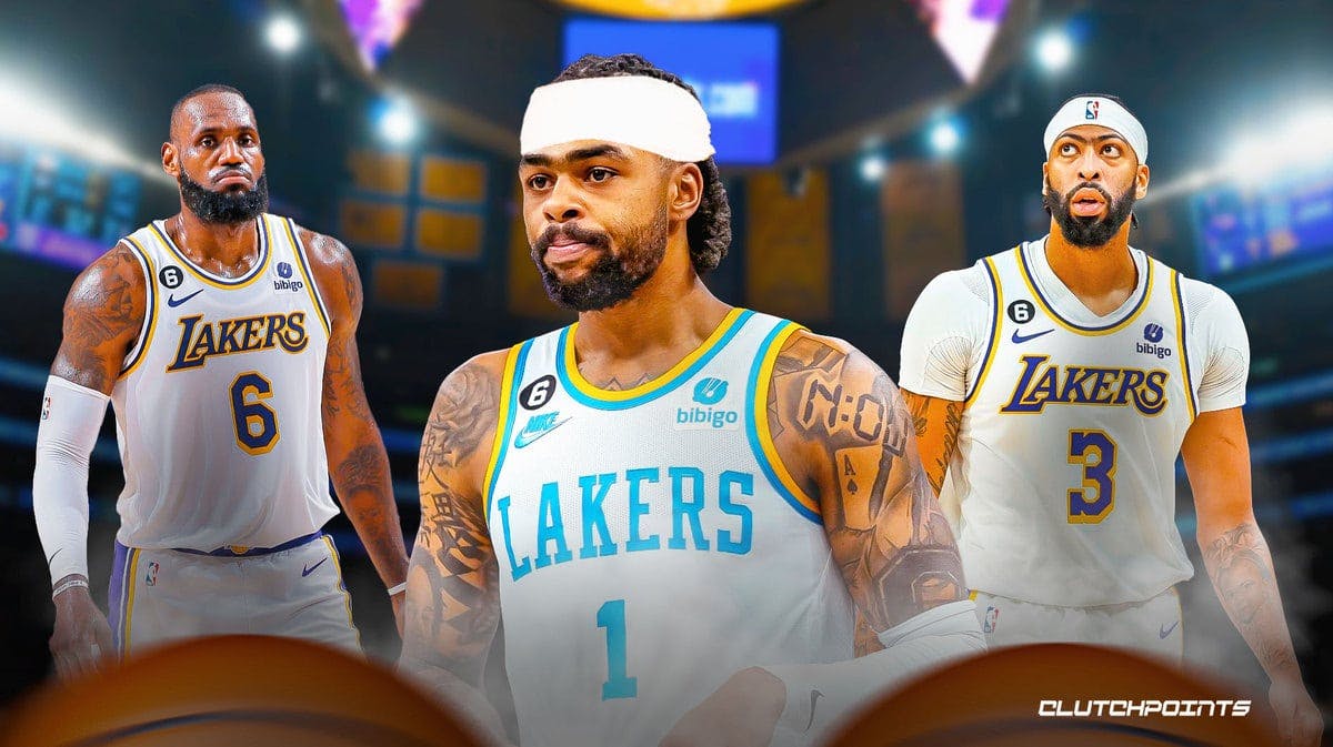 Lakers, LeBron Jame,s Anthony Davis, D'Angelo Russell
