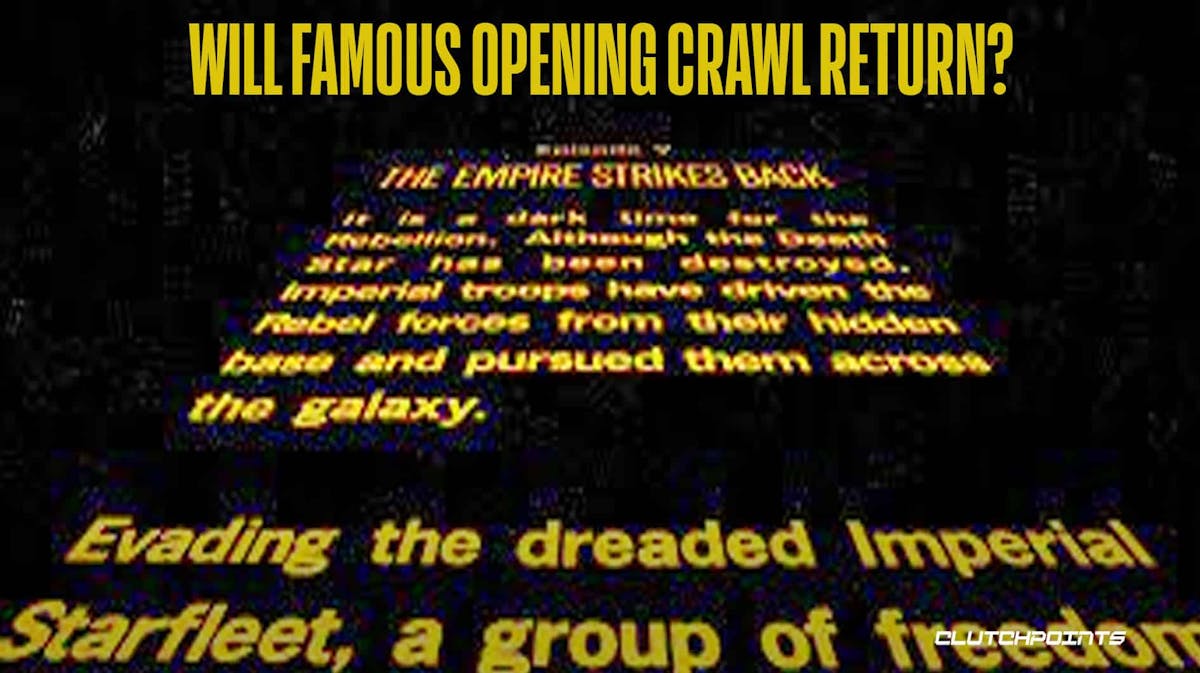 Star Wars opening crawl