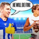 Arch Manning, Texas football, Eli Manning, Giants, The Pat McAfee Show