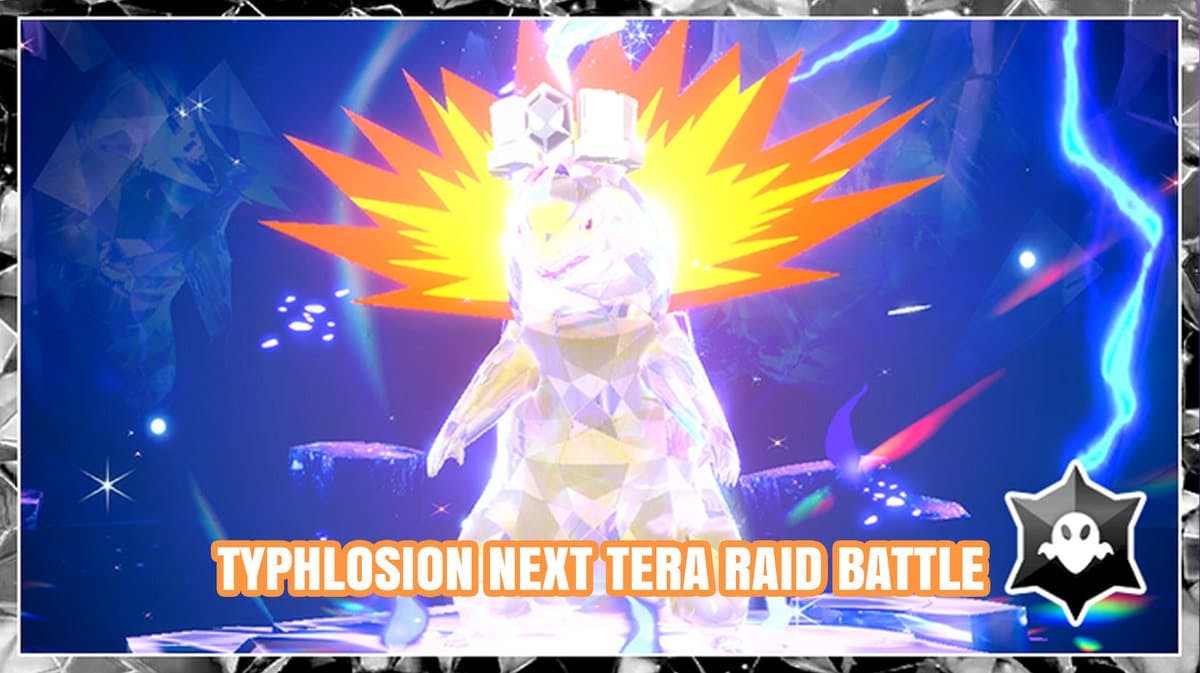 Pokemon Scarlet and Violet, Typhlosion Next in the Tera Raid Battle