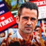 Colin Farrell, WGA strike
