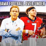 College Football Odds: Alabama over/under win total prediction