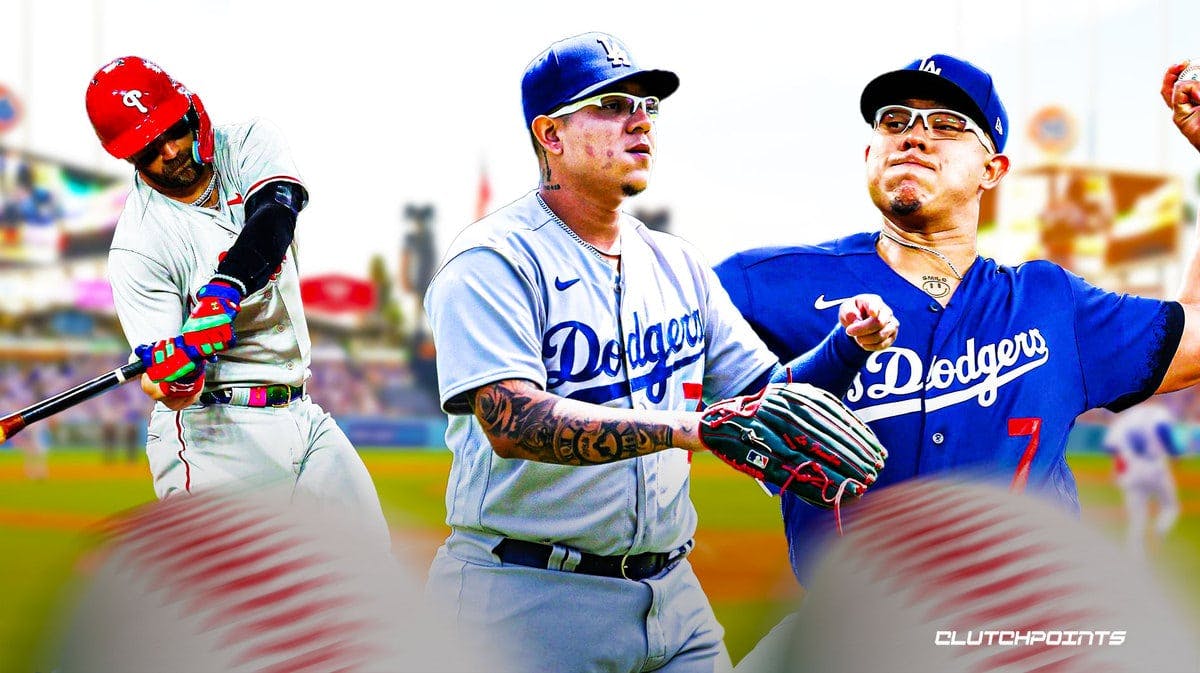 Dodgers, Julio Urias, Bryce Harper, Phillies