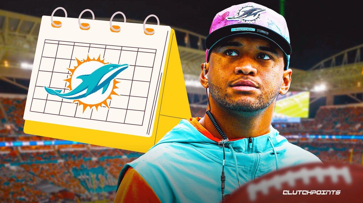 Dolphins, Dolphins NFL schedule