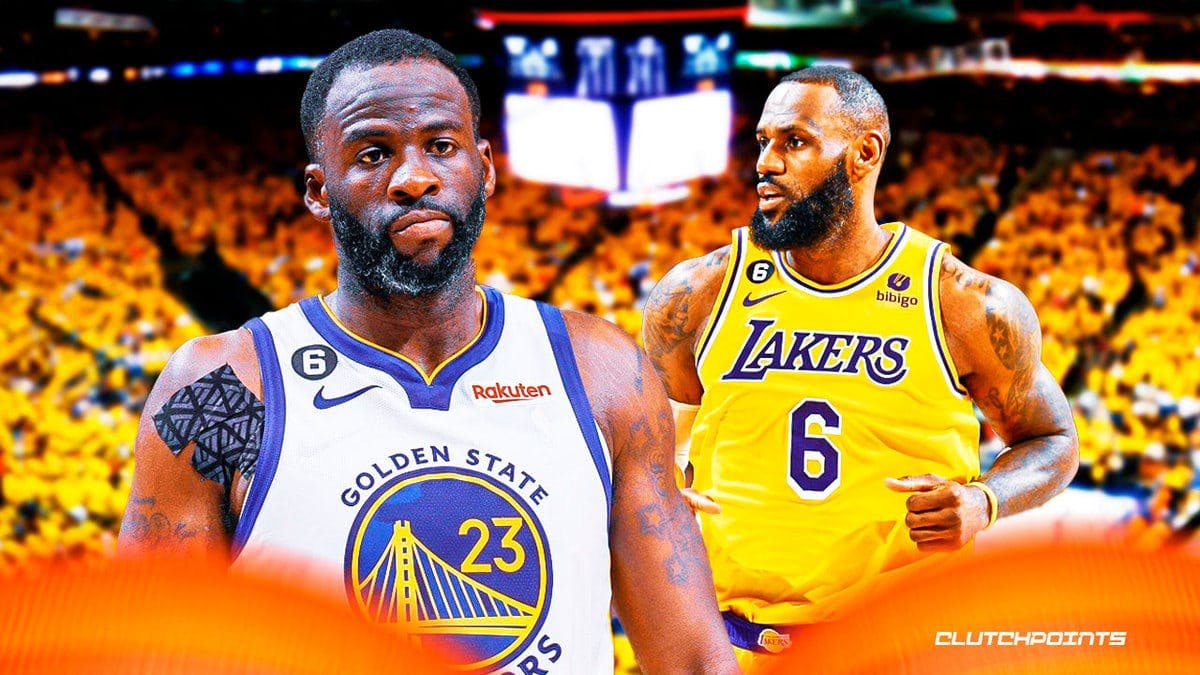 Draymond Green, LeBron James, Golden State Warriors, Los Angeles Lakers