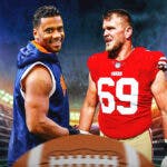 Mike McGlinchey, Russell Wilson, Denver Broncos