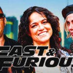 Vin Diesel, Michelle Rodriguez, Charlize Theron, Fast & Furious