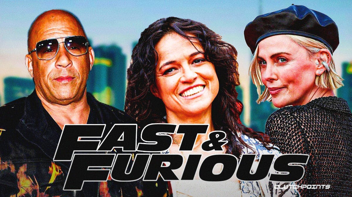 Vin Diesel, Michelle Rodriguez, Charlize Theron, Fast & Furious