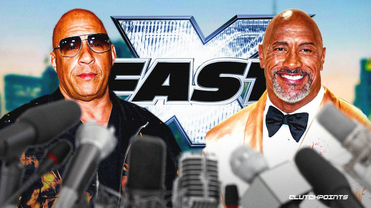 Vin Diesel, Fast X, Dwayne "The Rock" Johnson