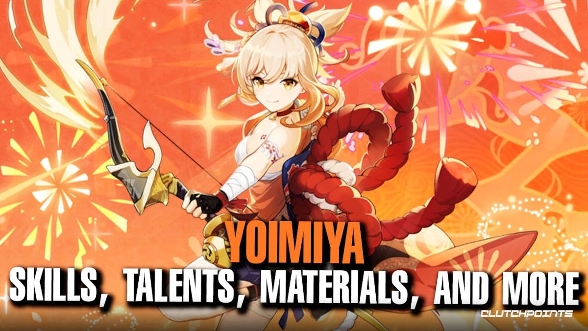 yoimiya, yoimiya genshin, yoimiya genshin impact, yoimiya skills, yoimiya materials