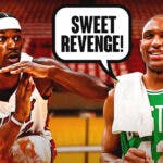 Jimmy Butler Al Horford timeout Celtics Heat