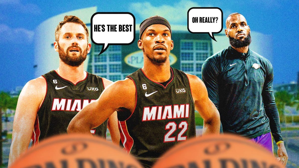 Miami Heat, Kevin Love, LeBron James, Jimmy Butler