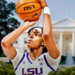 Sa'Myah Smith, LSU women's basketball, White House