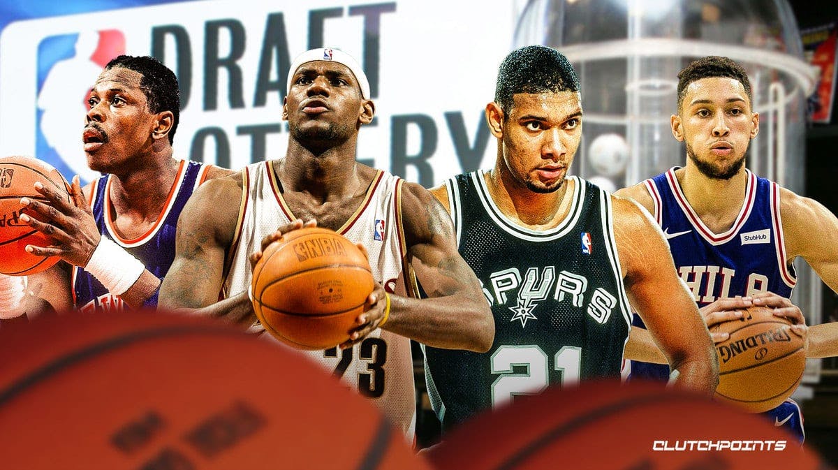 NBA Draft Lottery, 2023, Patrick Ewing, LeBron James, Tim Duncan, Ben Simmons