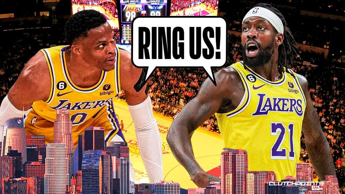 Lakers, Russell Westbrook, Patrick Beverley, NBA Playoffs, Lakers rings